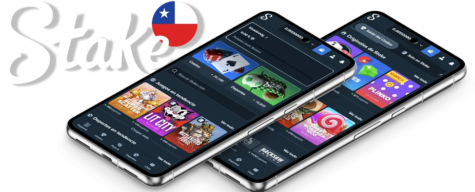 Stake desarrolló su aplicación a jugadores de Chile