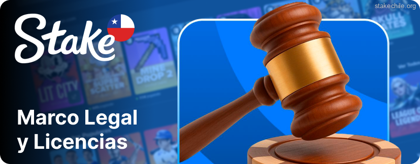 Stake cuenta con licencias internacionales que acreditan la legalidad
